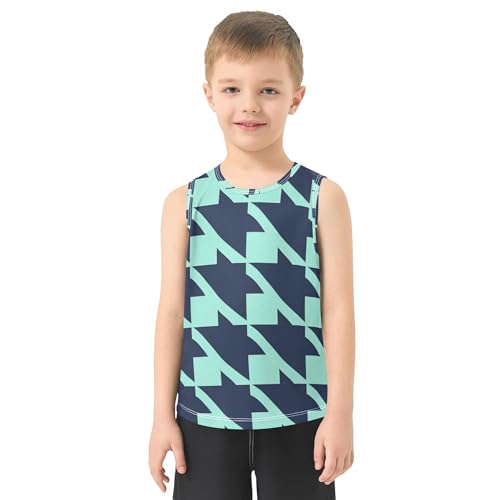 Boys Performance Tank Top Quick Dry Kids Sleeveless Undershirts Lightweight Comfy Summer Basic Soft Workout Outfits2