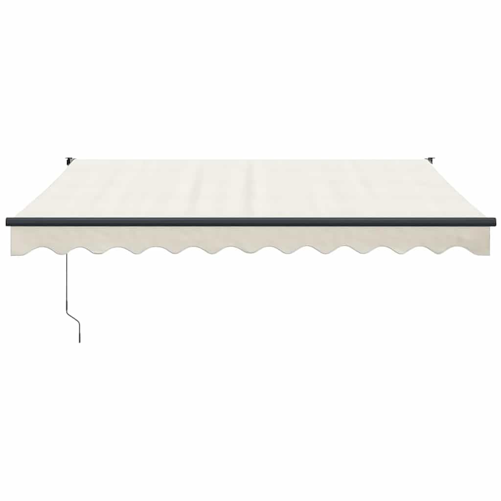 vidaXL Tenda Sole Automatica Retrattile Crema 3x2,5 m