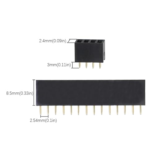 Connecteur femelle 2.54 mm pour assembler vos prototypes électroniques DIY - 5