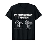 Funny Pythagorean Theorem equation Mathematics Tee