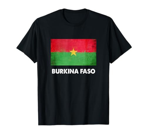 Drapeau burkinabé du Burkina Faso T-Shirt