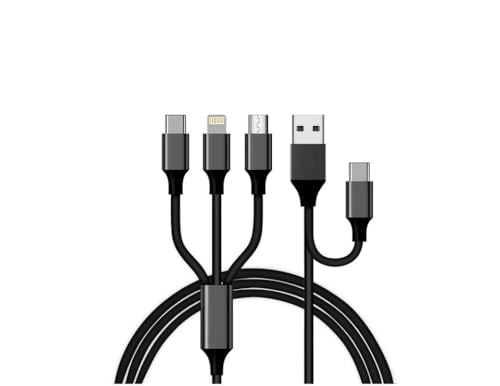 Image of Realme 65W Super Vooc Charge, Data Sync Fast Charging Type-C Cable Compatible for Realme XT, Realme XT 730G, Realme X2, Realme C12, Realme 6 Pro, Realme Narzo 20A, Realme 7, Realme 7 Pro -UBB-5in1