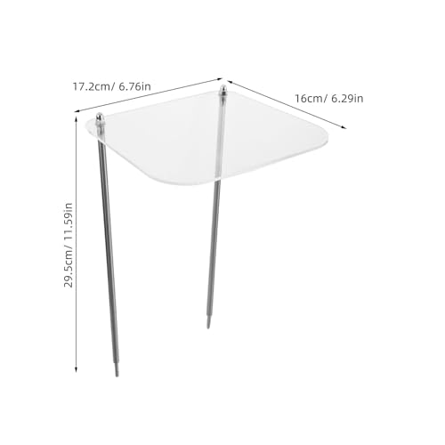 Panel protector contra salpicaduras Md900 con soporte estable antivibración 3
