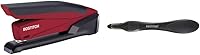 Vista 1 de Bostitch inPower - Engrapadora de escritorio con resorte, tecnología de grapado fácil, rojo y Bostitch Office profesional magnético removedor