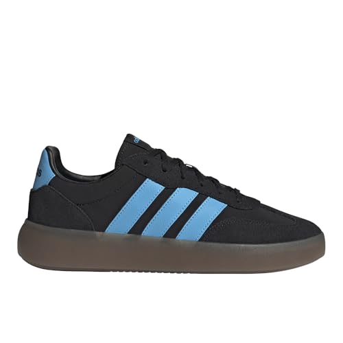 Adidas Uomo BARREDA Decode Shoes, Core Black/Lucid Aquamarine/GUM5, 44 2/3 EU
