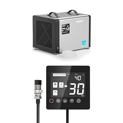 Yaufey 70 Pints Commercial Dehumidifier with Pump & AYD Series Dehumidifier Remote Controller