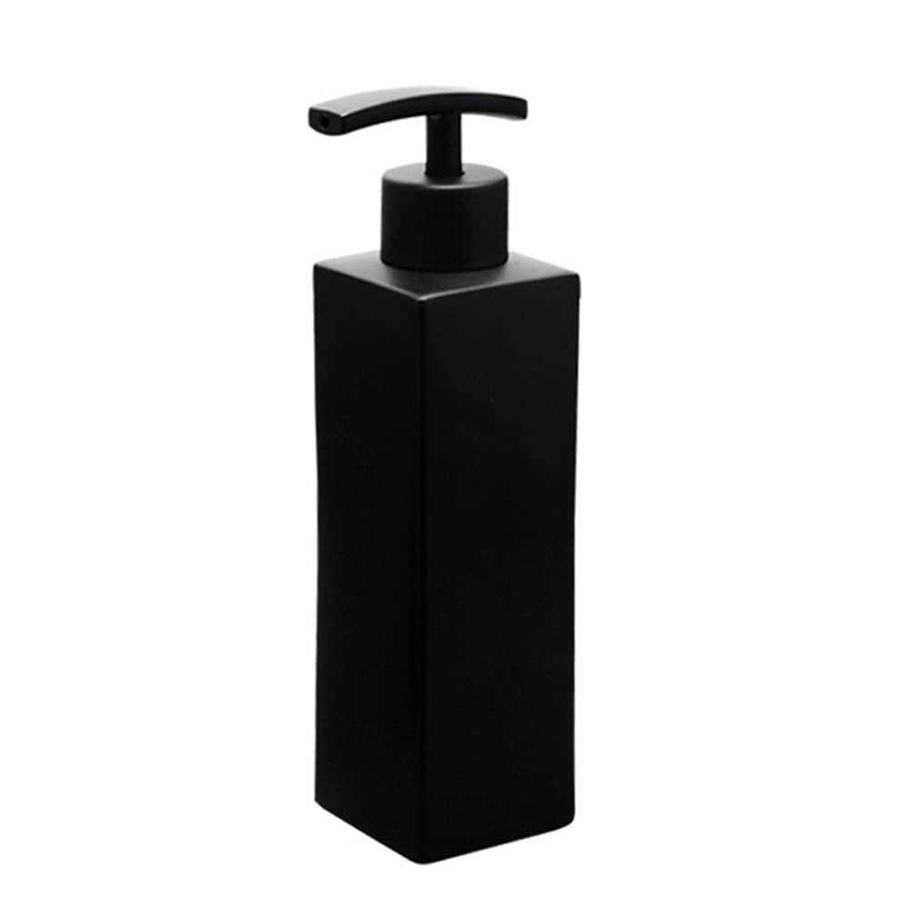 CTRLZS Stainless Steel Black Liquid Soap Dispenser,Soap Dispensers,for Kitchen&Bathroom,350 ML