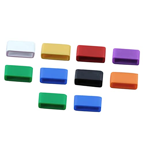 10pcs Watch Bezel 16mm Watch Strap Wristlet Strap Wristband Fastener Ring Watchband Accessories
