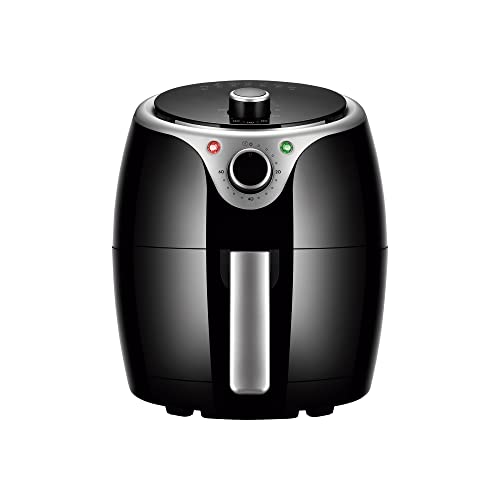 Fritadeira Elétrica Flash Fryer Elgin Preta 3,5 Litros Preta 110V- Airfryer