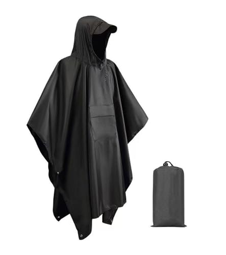 Poncho Antipioggia Riutilizzabile con Cappuccio