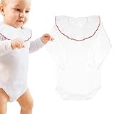 BOD HOME, Body para Bebé Manga Larga, Mameluco de 100% Algodón, Unisex de 0 a...