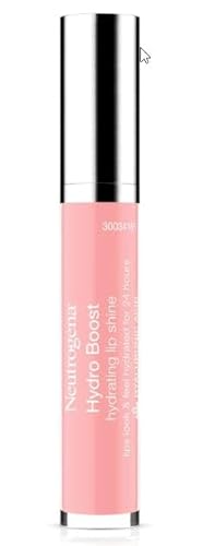 Neutrogena Hydro Boost Hydrating Lip Shine, Soft Blush 10, 0.10 Ounce