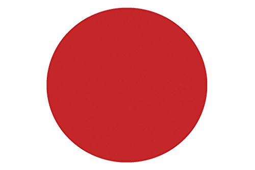 Cofan 21201106 Circulo Adhesivo, Rojo, 100 Mm