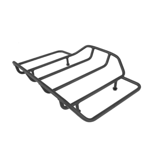 Porte-bagages de coffre moto finition chrome de qualité supérieure - 4