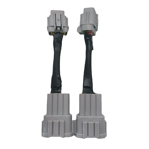 Dasdffvf Headlight Conversion Adapters Wiring 8 to Halogen 6 Suitable for 2003+ 350z Fog Lights Connectors Wires Accessories