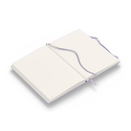 Image of LEUCHTTURM1917 - Notebook Hardcover Medium A5-251 Numbered Pages for Writing and Journaling (Lilac, Plain)