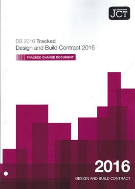 JCT: Design and Build Contract 2016 Tracked Change Document: Amazon.co ...