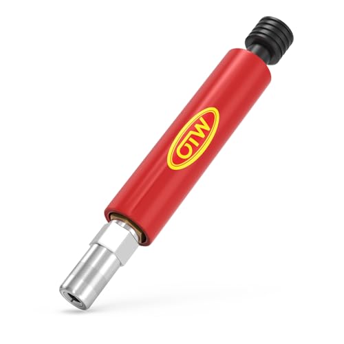 Grease Fitting Cleaning Tool Cleans and Flushes Out Old Dried Grease from Fittings Pins Shafts Bushings and Joints. Uses Penetrating Fluid and Hydraulic Pressure Red