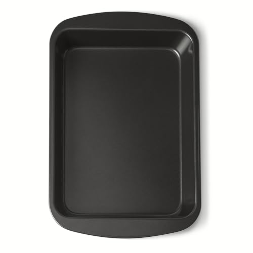 Amazon Basics Molde Rectangular Antiadherente para Hornear, Apto para Lavavajillas y Horno, 33,0cm x 22,9cm