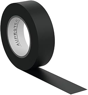 AUPROTEC 5 x taśma izolacyjna zielona 15 mm x 10 m VDE taśma izolacyjna PVC elektryk taśma klejąca DIN EN 60454-3-1
