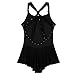 ranrann Maillot de Patinaje Artístico para Mujer Vestido de Danza Ballet Correas...
