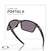 Oakley Portal X OO9460 946001 59MM Carbon/Prizm Grey Rectangular Sunglasses for Men + BUNDLE Accessory Leash + BUNDLE with Designer iWear Eyewear Kit