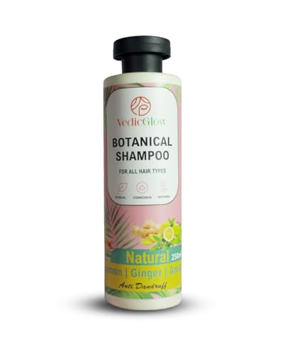 Botanical Shampoo – 250ml | Herbal Nourishment for Hair Fall Control & Shine | Sulfate-Free | Enriched with Aloe Vera, Amla & Bhringraj | For All Hair Types