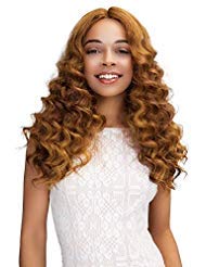 JANET COLLECTION SWISS LACE EXTENDED PART DEEP WIG – GABRIELA (1 (JET BLACK))