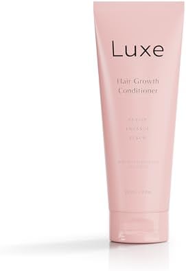 Luxe Cosmetics Hair Growth Conditioner - Plant-Based, Nourishes Thinning Hair for Men and Women. Every day Conditioner for Shinier Hair