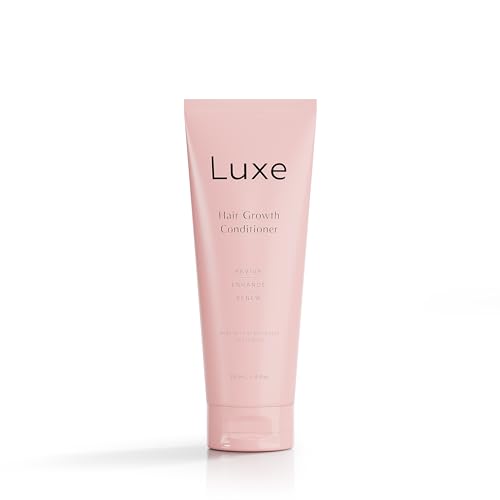 Luxe Cosmetics Hair Growth Conditioner - Plant-Based Nourishes Thinning Hair for Men and Women. Every day Conditioner for Shinier Hair