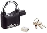 Rolson 66857 Alarm Padlock