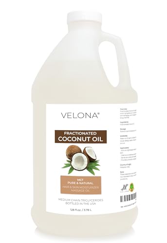 velona MCT Coconut Oil 1 Gallon / 128 Fl Oz