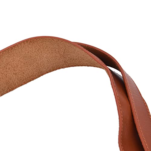 Kameragurt, Kameragurt Verstellbarer Einzelschulter-Leder-Schulter-Umhängegurt für SLR-Kamera Braun – Bild 8