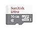 SanDisk Ultra SDSQUNS-016G-GN3MN 16GB (10 Pack) UHS-I Class 10 microSDHC Card Bundle with (1) Everything But Stromboli 3.0 SD/TF Micro Reader