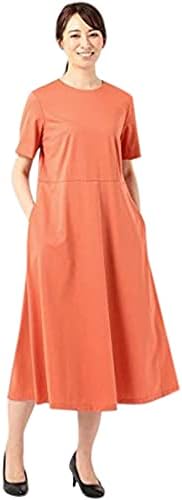 Amazon Co Jp 23区 L Nijyusanku L Web限定 Albini Jersey バックボタン ウエスト切り替え ワンピース 服 ファッション小物