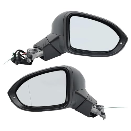 Door Wing Mirror 6 Pins Rearview Mirror Assembly For VW