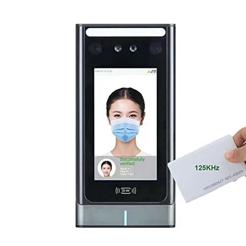 / IP Terminal de asistencia al tiempo de reconocimiento facial de la cara de la palma de la palma visible Rfid Sistema de control de acceso a la puerta de la tarjeta(Speedface-C4L-P-ID)