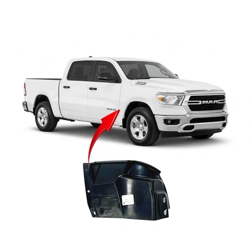Image of FitParts Compatible with Dodge Ram 1500 2019-2022 Front Right Fender Liner