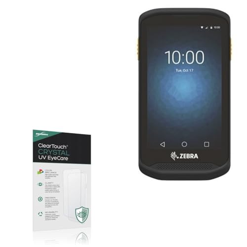 BoxWave Screen Protector Compatible With Zebra TC25 - ClearTouch Crystal Anti-UV EyeCare (2-Pack), Filters out Harmful Blue Light Reduce Fatigue