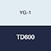 YG-1 TD600 Solid Carbide Thread Mill for Metric Internal Threads, DIN 13, TiAlN Finish, M16 Size, 2.00 mm Pitch