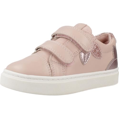 Geox B Nashik Girl C Basket Fille Chaure Enfant Scratch Rose