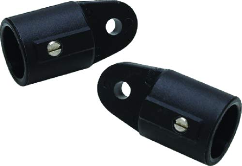 Nylon Bimini Top Hardware (External Eye End/Top Cap Color: Black Tubing O.D.: 7/8 (2.22cm)) By Seachoice Products