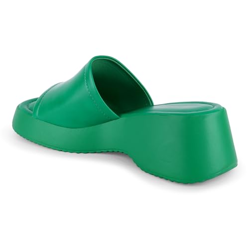 Image of Lino Perros womens Lino Perros Everyday Platform Sliders Heeled Sandal