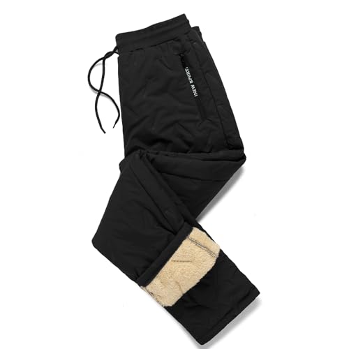 LBL Leading the Better Life Men's Winter Fleece Pants Sherpa Lined Sweatpants Active Running Jogger Pant