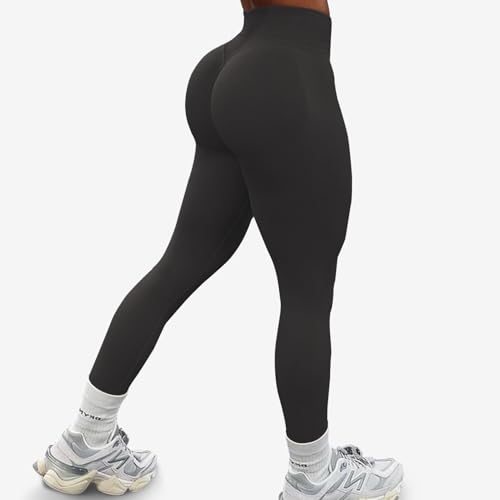 Hidden Scrunch Butt Lifting Leggings for Women Impact Gym Workout Leggings Mid Low Waist Compression Yoga Pants4