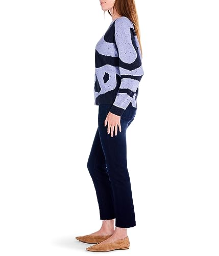 Image of NIC+ZOE Dusk Days Sweater Blue Multi XS (US 0-2)