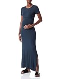 Kurzärmeliges Umstandsmaxikleid