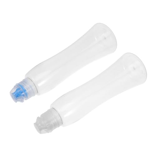 OSOLADY 4pcs Honey Bottle Salad Dressing Container Refillable Condiment Container Transparent Honey Dispenser Condiment Squeeze Bottles Empty Squirt Bottle Ketchup Squeeze Bottle The Pet