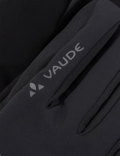 VAUDE Handschuh Hanko Gloves II, Winddicht, atmungsaktiv, warm und elastisch, Black/Anthracite, 11 – Ansicht 3