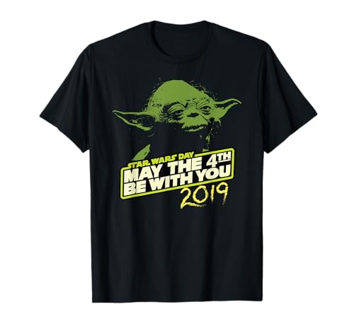 Star Wars Day Yoda May the 4th Be With You 2019 T-Shirt